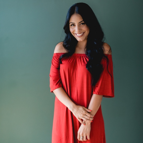 Off Shoulder Dress - Picture 1 of 3